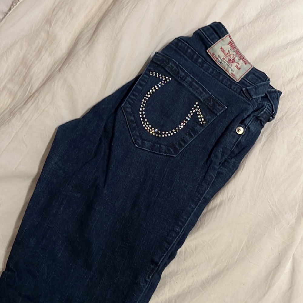 Womens True Religion Swarovski Jeans